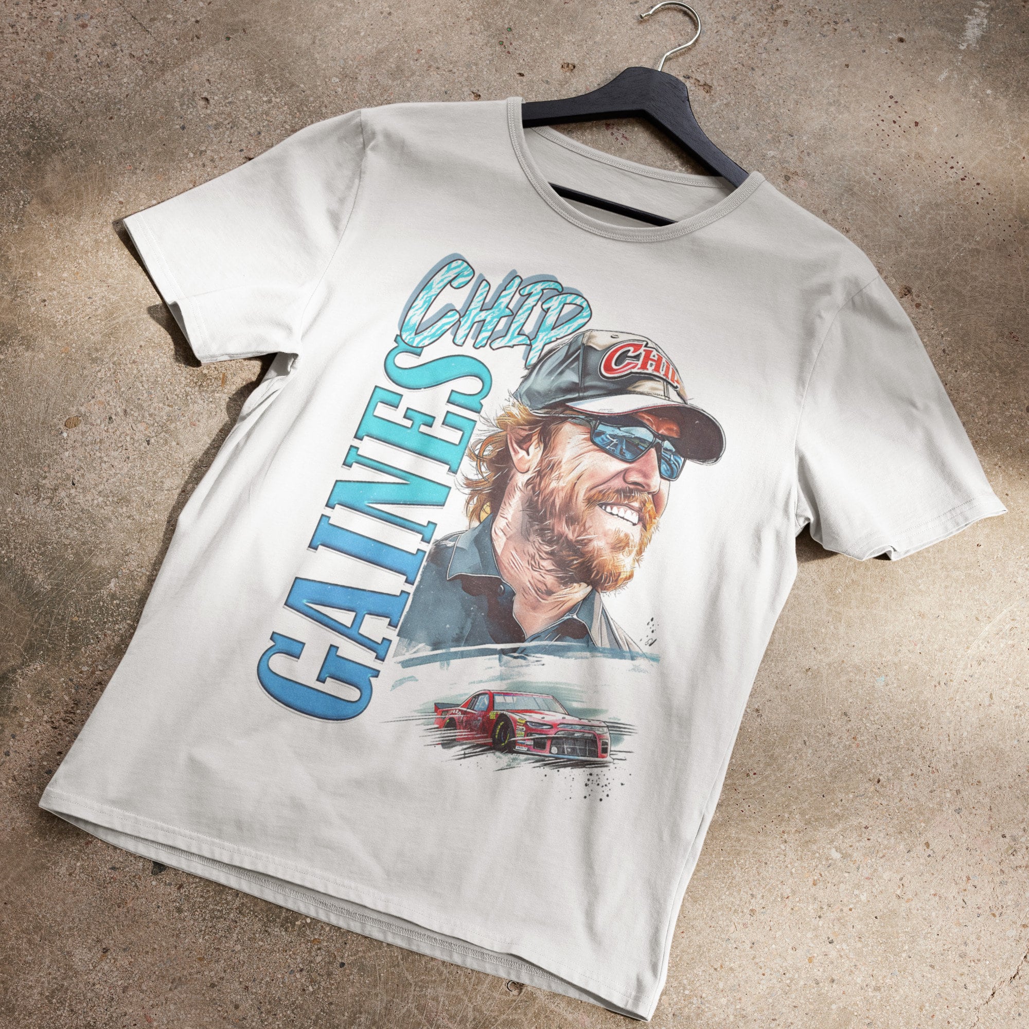 Chip Gaines Nascar 90s Racing T-Shirt