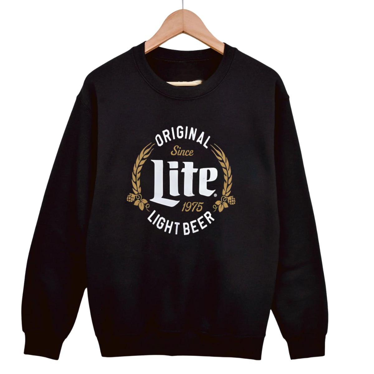 Miller Lite Since 1975 Graphic T-shirt, Miller Sweatshirt From Classic to Bright Sizes for All Bodies – Styles for Every Taste – Shared Styles – Celebrity Style