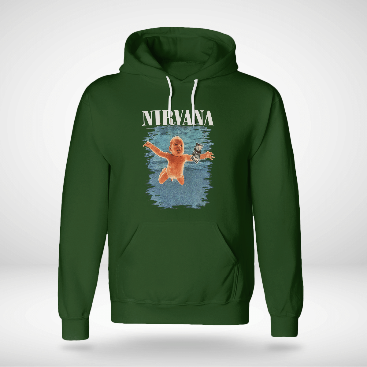 1990S Nirvana Nevermind Album Vintage Unisex Hoodie