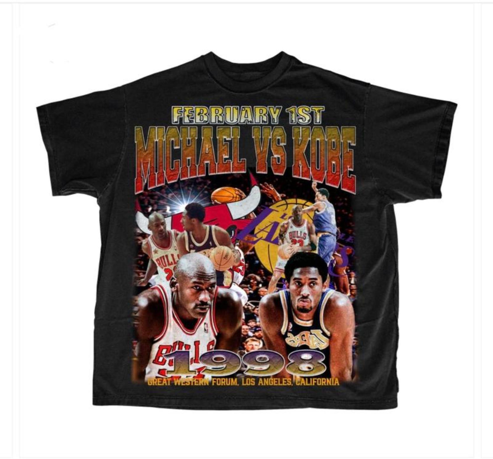 Vintage Jordan vs Kobe T-Shirt