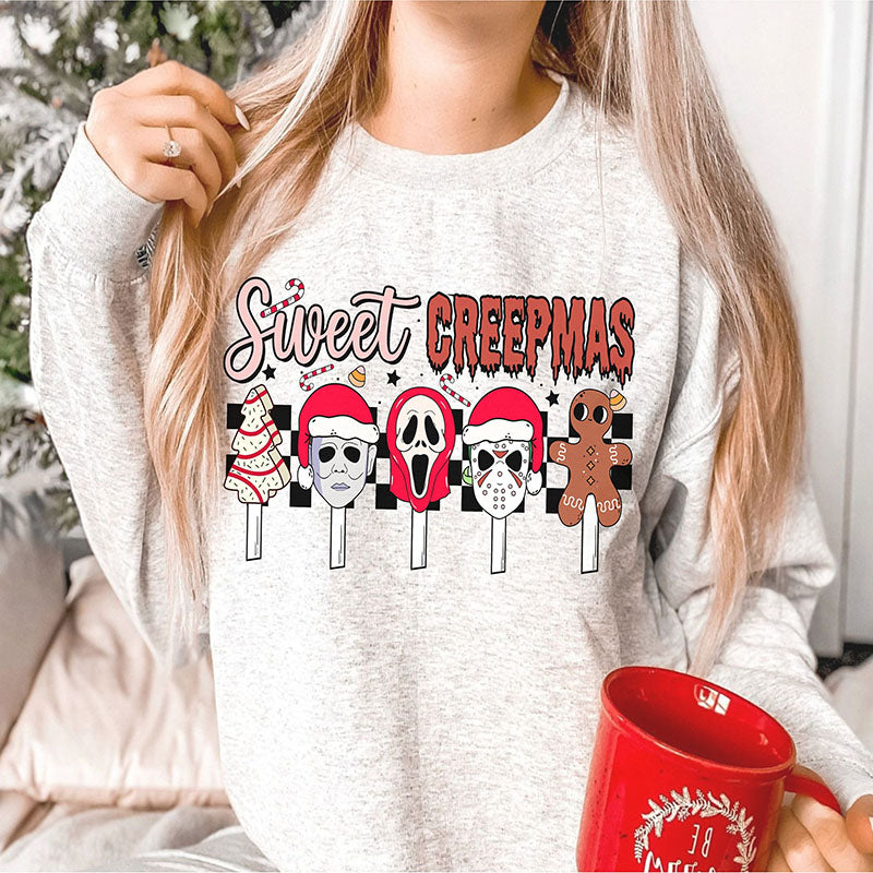 Retro Christmas Jingle Bell Rockin Sweatshirt