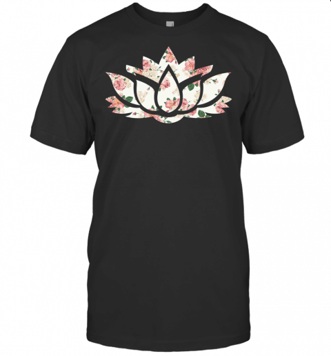 Lotus Flower Yoga Spiritual Dreamy Floral T Shirt T Shirt