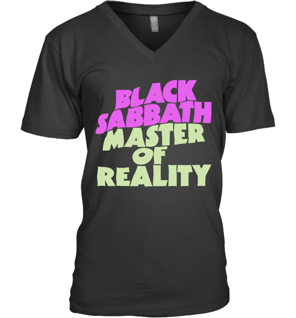 Northteestore Black Sabbath Master Of Reality Casualsexy Girls Tee V-Neck