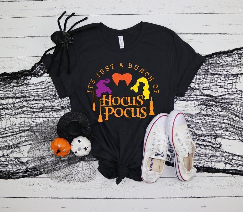 It’S Just A Bunch Of Ho.Cus Po.Cus Shirt, Halloween Party Shirts