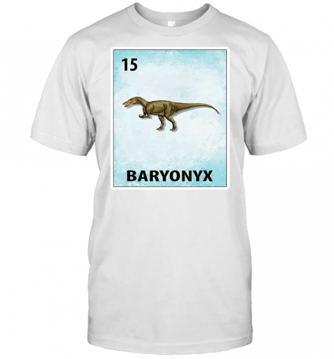 Baryonyx Mexican Dinosaur Cards T Shirt