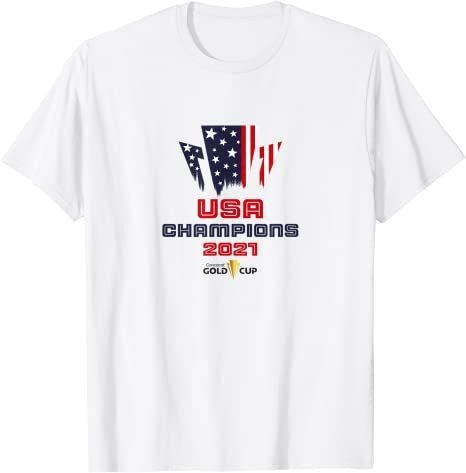 Usa Champions 2021 Gold Cup Concacaf T-Shirt