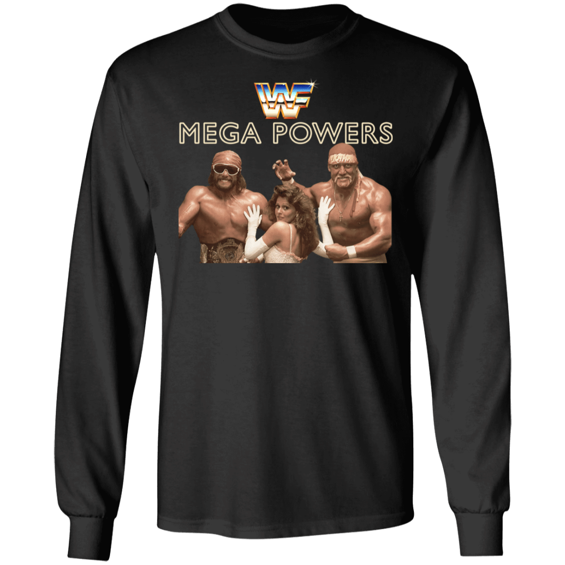 Hulk Hogan – Mega Powers Ls T-Shirt