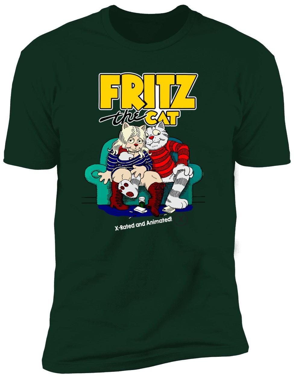 Fritz The Cat 2D Premium Men Shirt