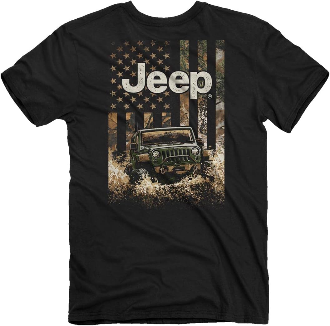 Jeep Freedom Outdoors Men’s Short Sleeve T-Shirt