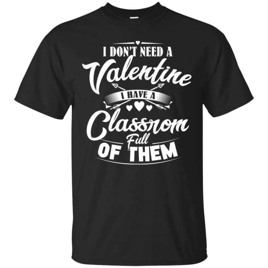 Teacher Valentine’s Day Shirt Funny Classroom School Gift