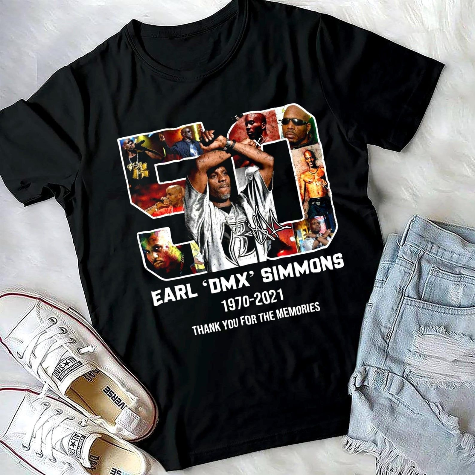 Rip Dmx Shirtdmx Rapper Shirtdark Man X Shirtlegends Never Die Dmx Shirt Trending Unisex Shirt