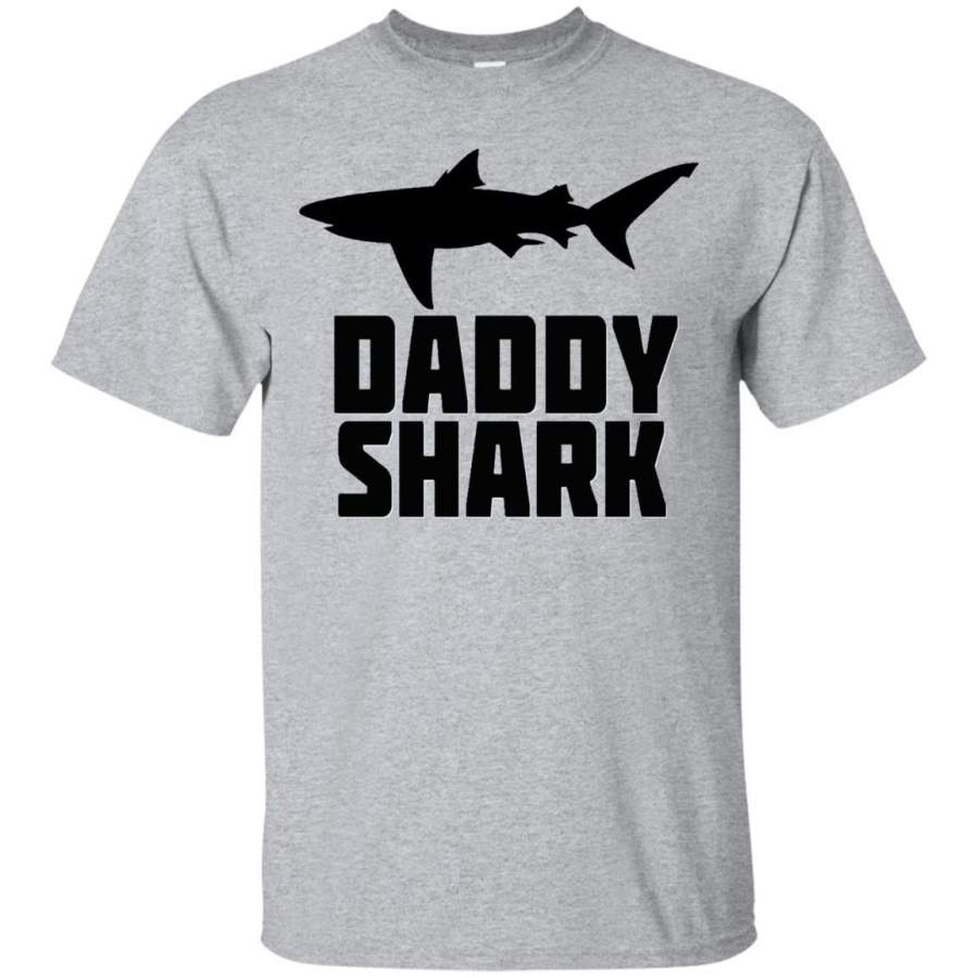 Daddy Shark Shirt Matching Family Tribe Dad Papa Father