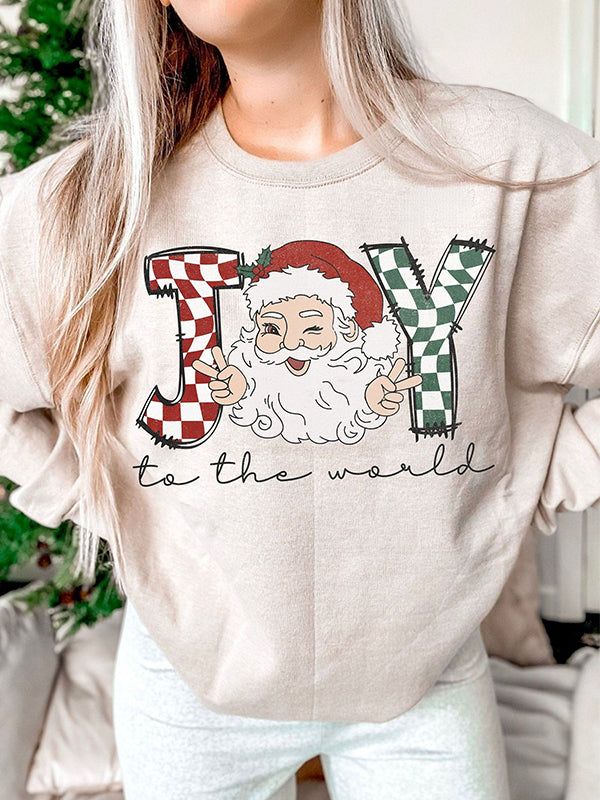 Retro Christmas Santa Claus Funny Sweatshirt