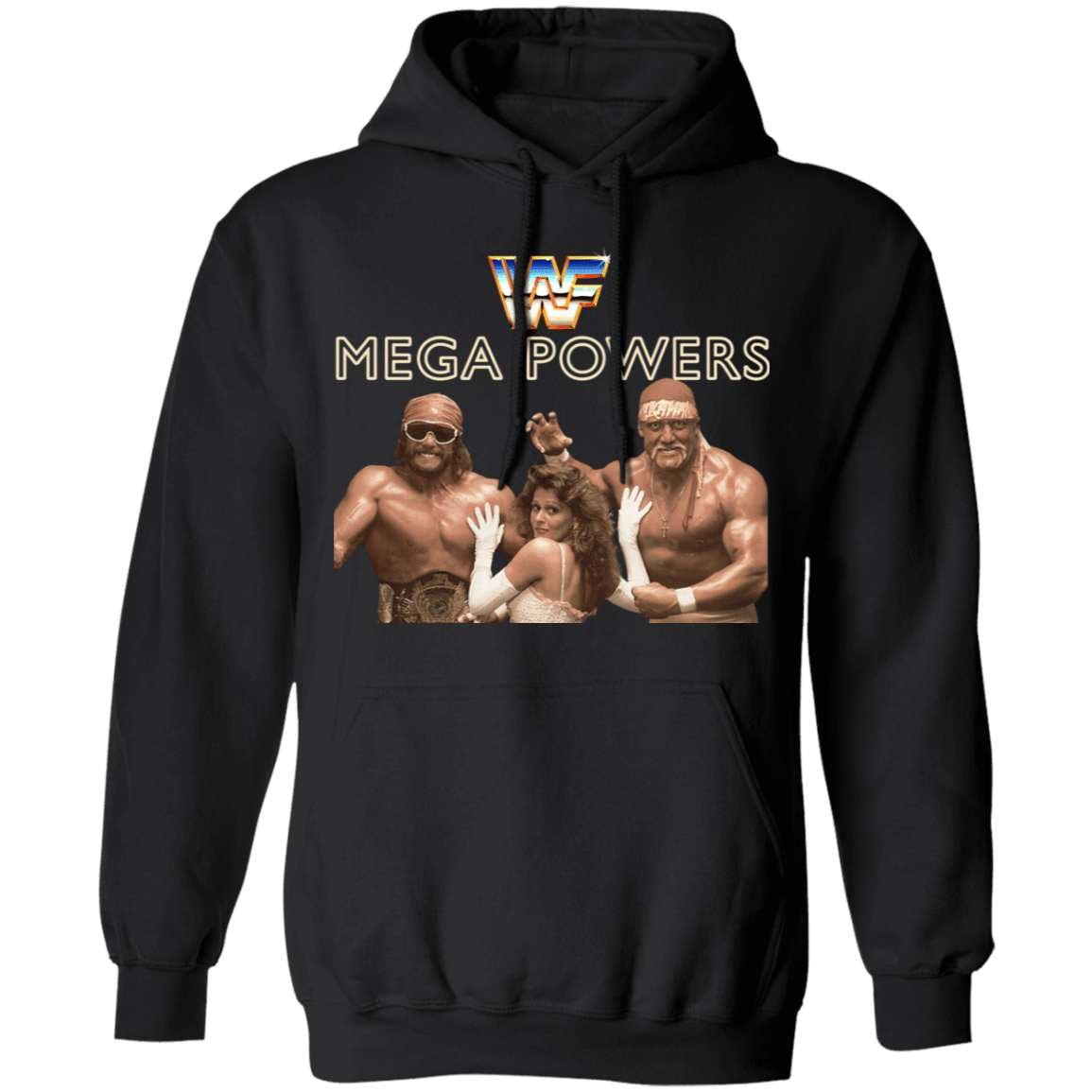 Hulk Hogan – Mega Powers Pullover Hoodie