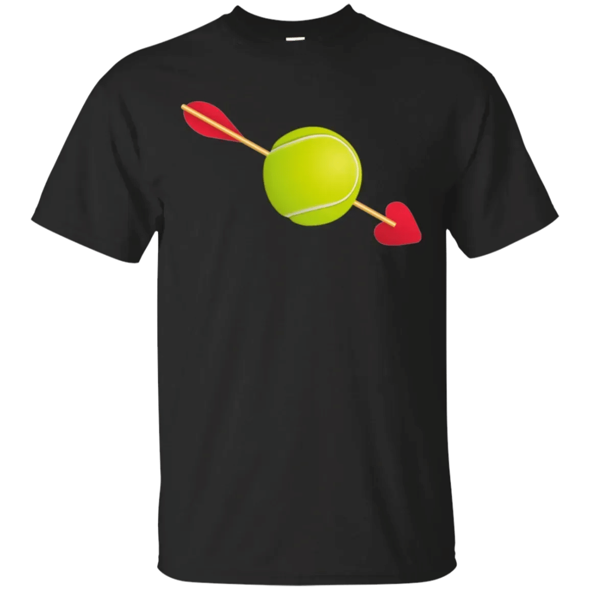 Order Love Tennis Valentines Day Gift T-Shirt