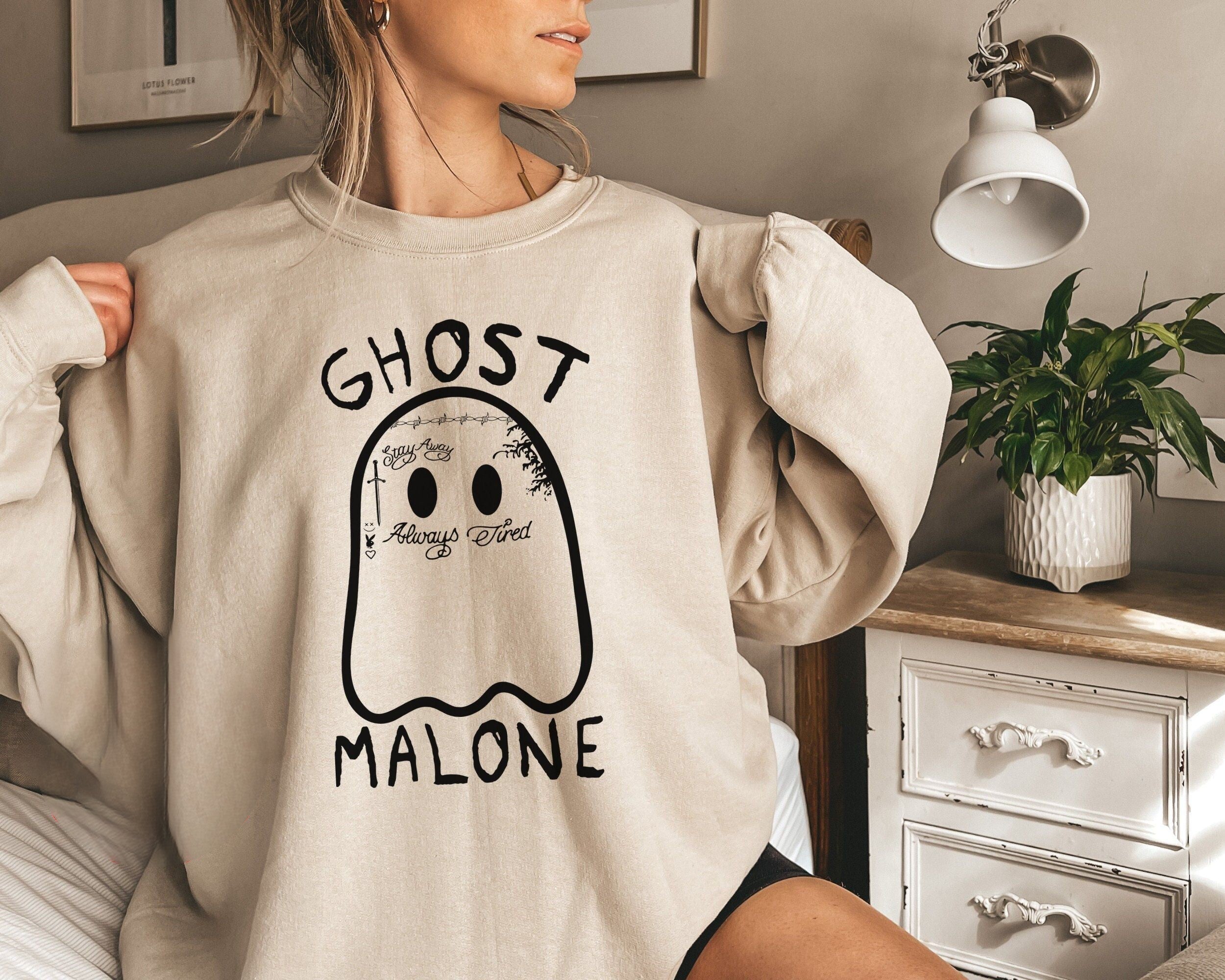 Halloween Ghost Malone Sweatshirt