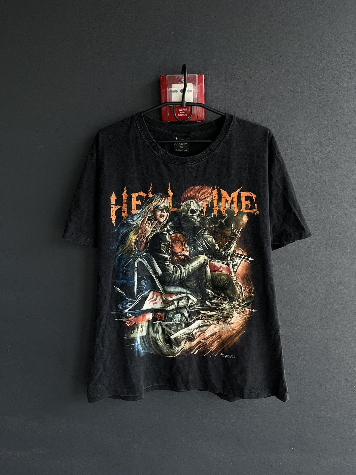 Vintage Y2K Ghost Rider Girl Japan Death Hell Time Grim Tee, Shirt Outfit, Gift For Men, For Women