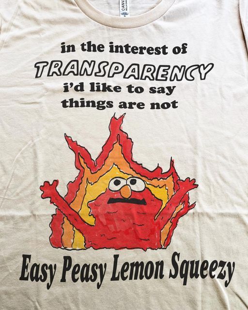 Easy Peasy Lemon Squeezy Tshirt