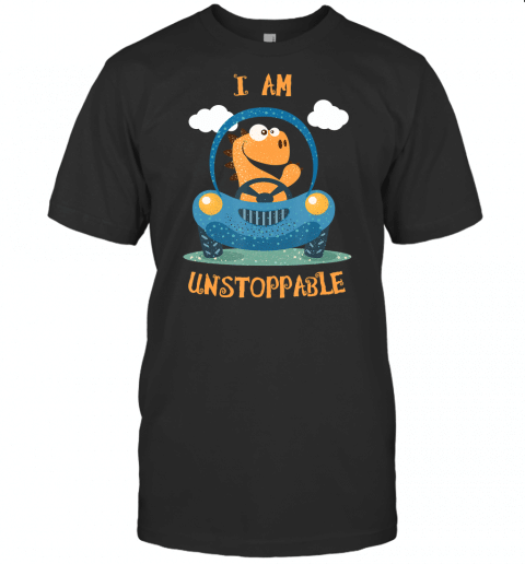 Dinosaur, Car, Birthday, Dino, Kids, Unstoppable, T Rex T Shirt