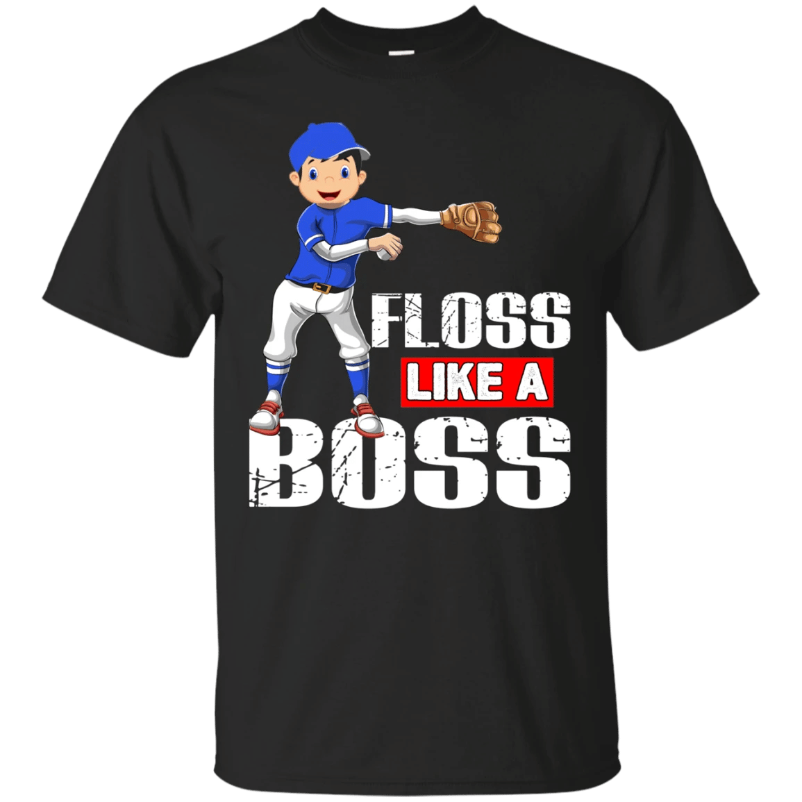 Floss Like A Boss Shirt Baseball