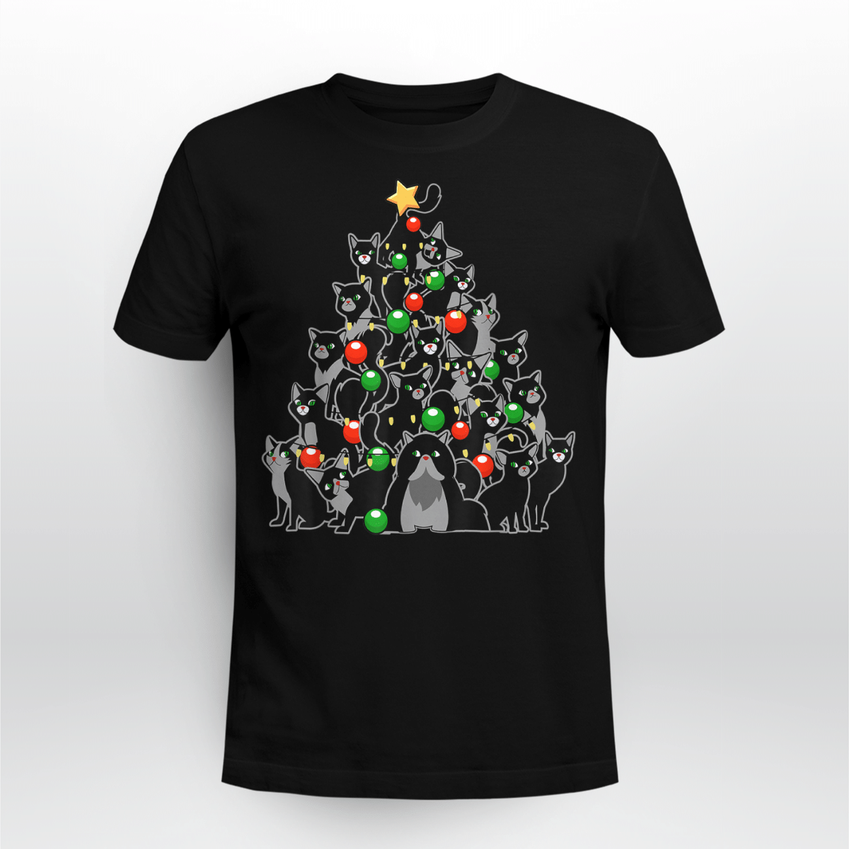 Meowee Christmas Holiday Season Kitten Shirt