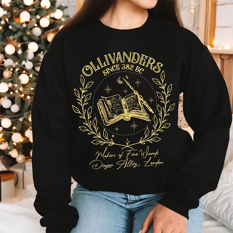 Ollivanders Wand Shop Hp Sweatshirt