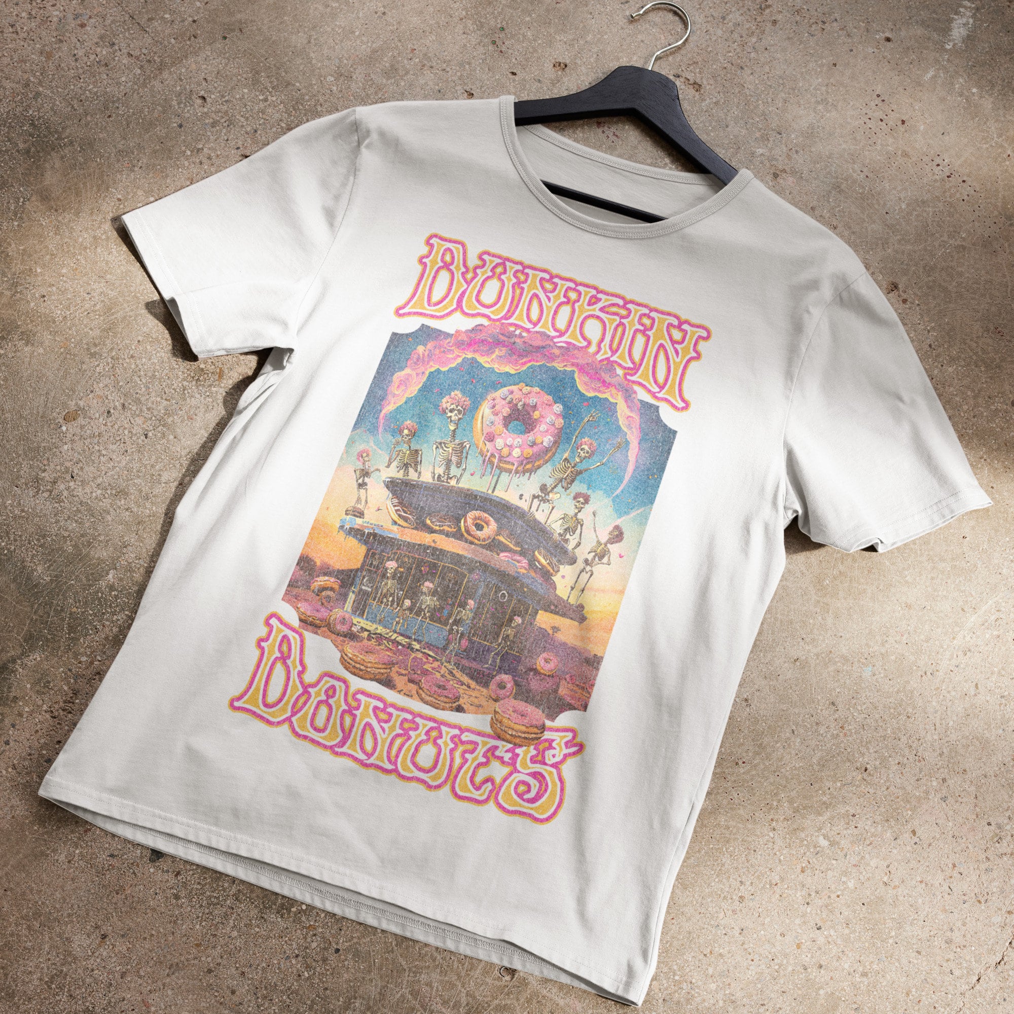 Dunkin’ Donuts Grateful Dead Bootleg Lot T-Shirt