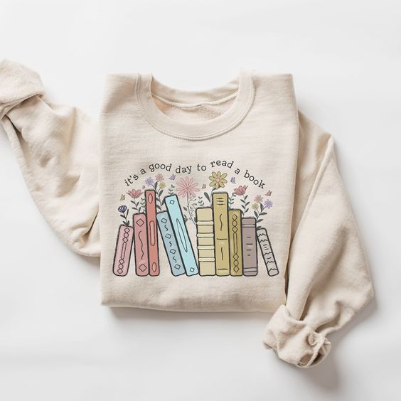 It’s a Good Day to Read a Book Sweater