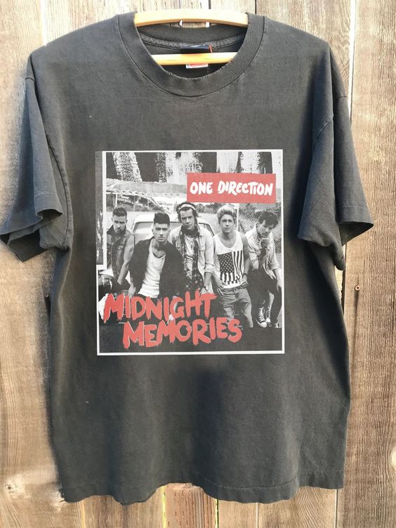 One Direction World Tour Shirt, Midnight Memories Shirt