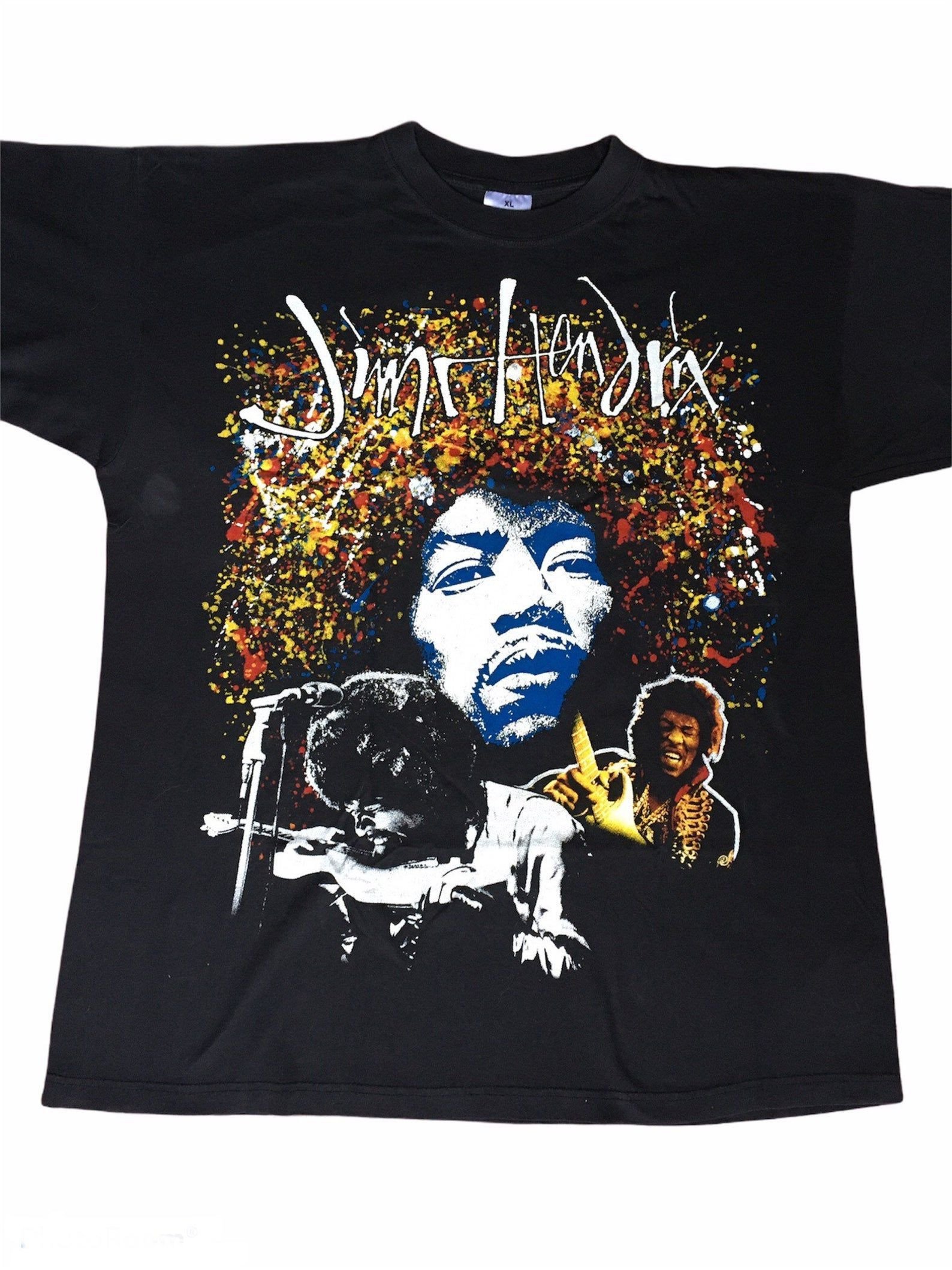 Jimi Hendrix Shirt 90S Colourful Hey Joe Vintage