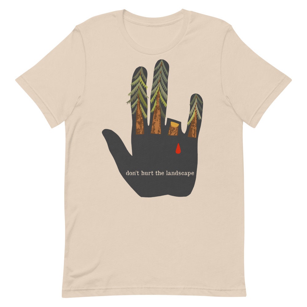 Don’t Hurt The Landscape Translated – Soviet Propaganda, Environmentalism, Climate Change T-Shirt