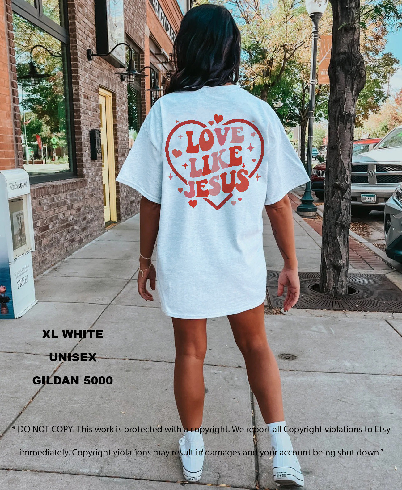 Love Like Jesus T-shirt Bible Verse Shirt  Pray Shirt Catholic Shirt Faith Based Shirt Bible Verse Shirts Prayer Shirt Christian Shirts Reli