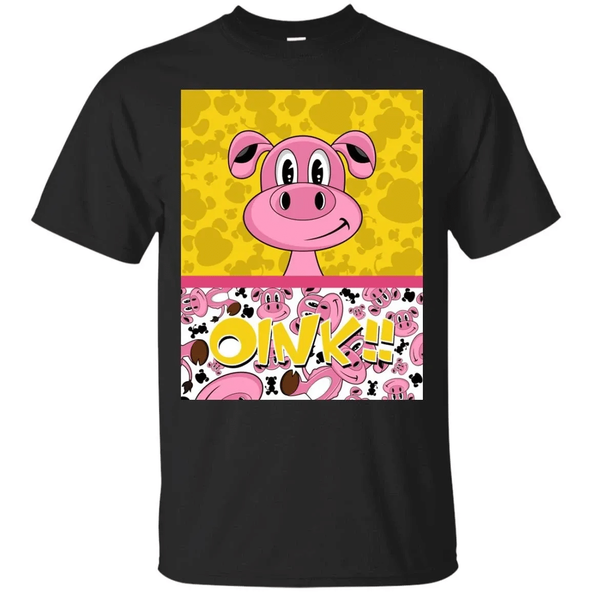 Cute Cartoon Pig T-Shirt