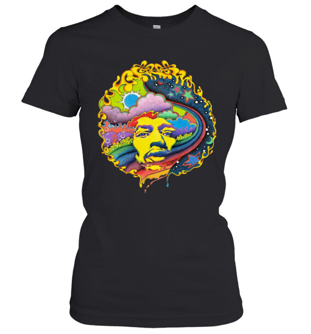 Northteestore Kazzar Men’S Jimi Hendrix Psychedelic Image 567 Women’S