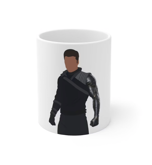 Winter Soldier Mug, The Falcon And The Winter Soldier, Bucky Mug, Sebastian Stan