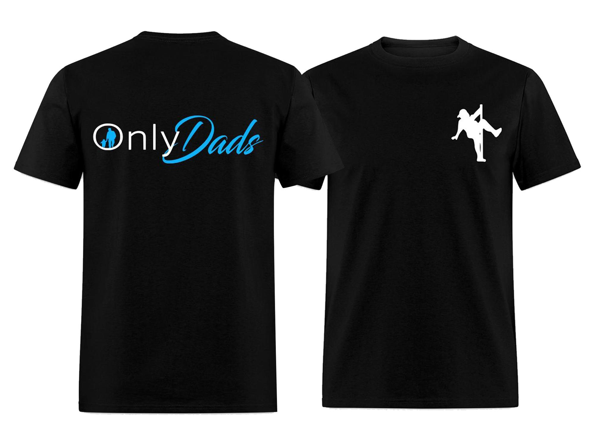 OnlyDads T-Shirt Black Menswear – Father’s day – Dad’s Gift – Funny Shirt