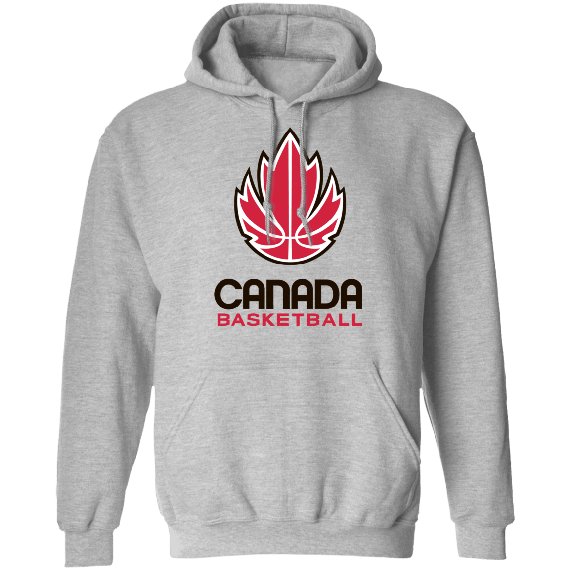 Canada Basketball Logo Pullover Hoodie