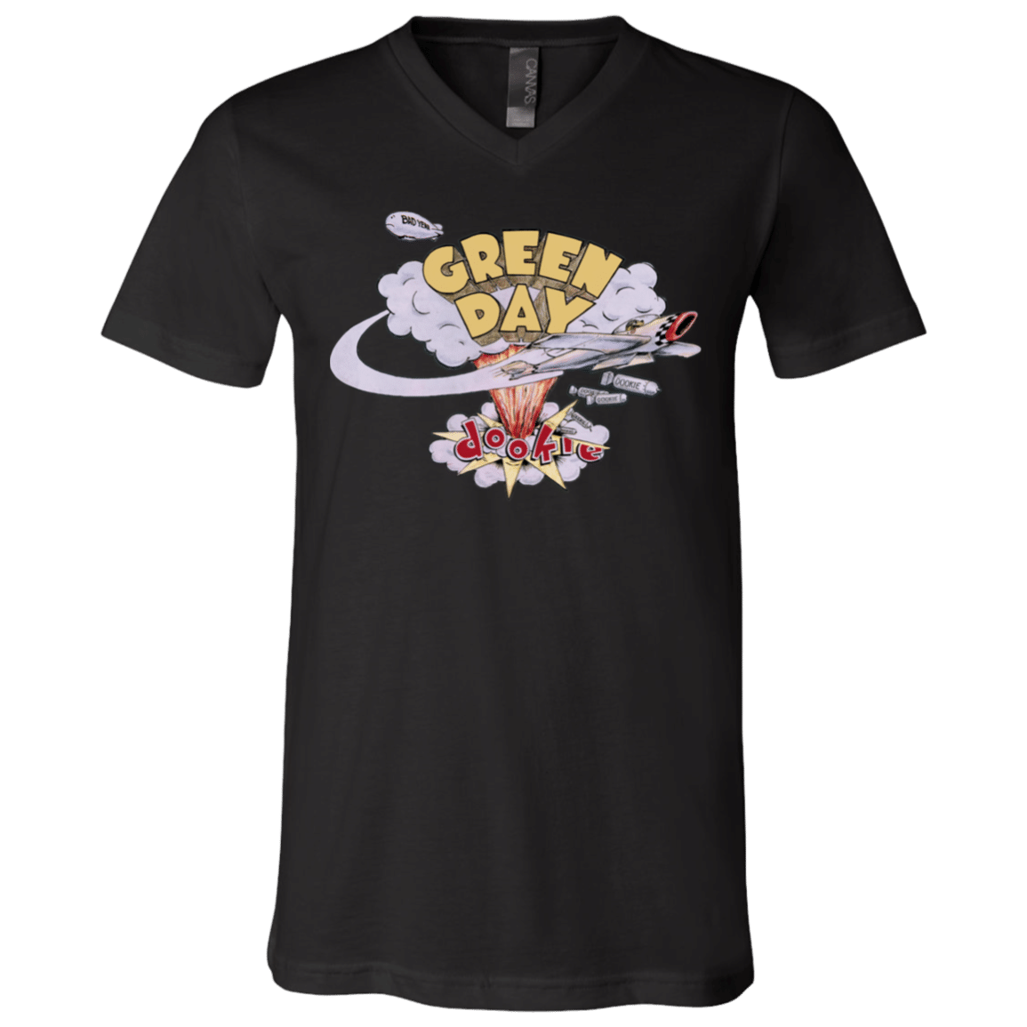 Hella Mega Tour Merch Dookie Vintage 1 Unisex V-Neck T-Shirt