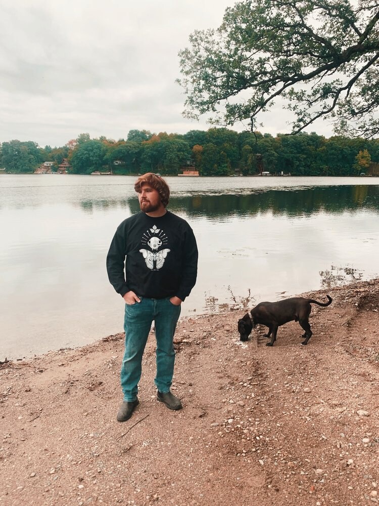 Dead Forest Crew Neck Sweatshirt nature walk shirt