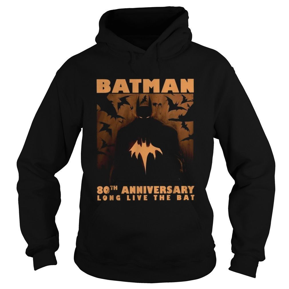 Batman 80Th Anniversary Long Live The Bat Shirt