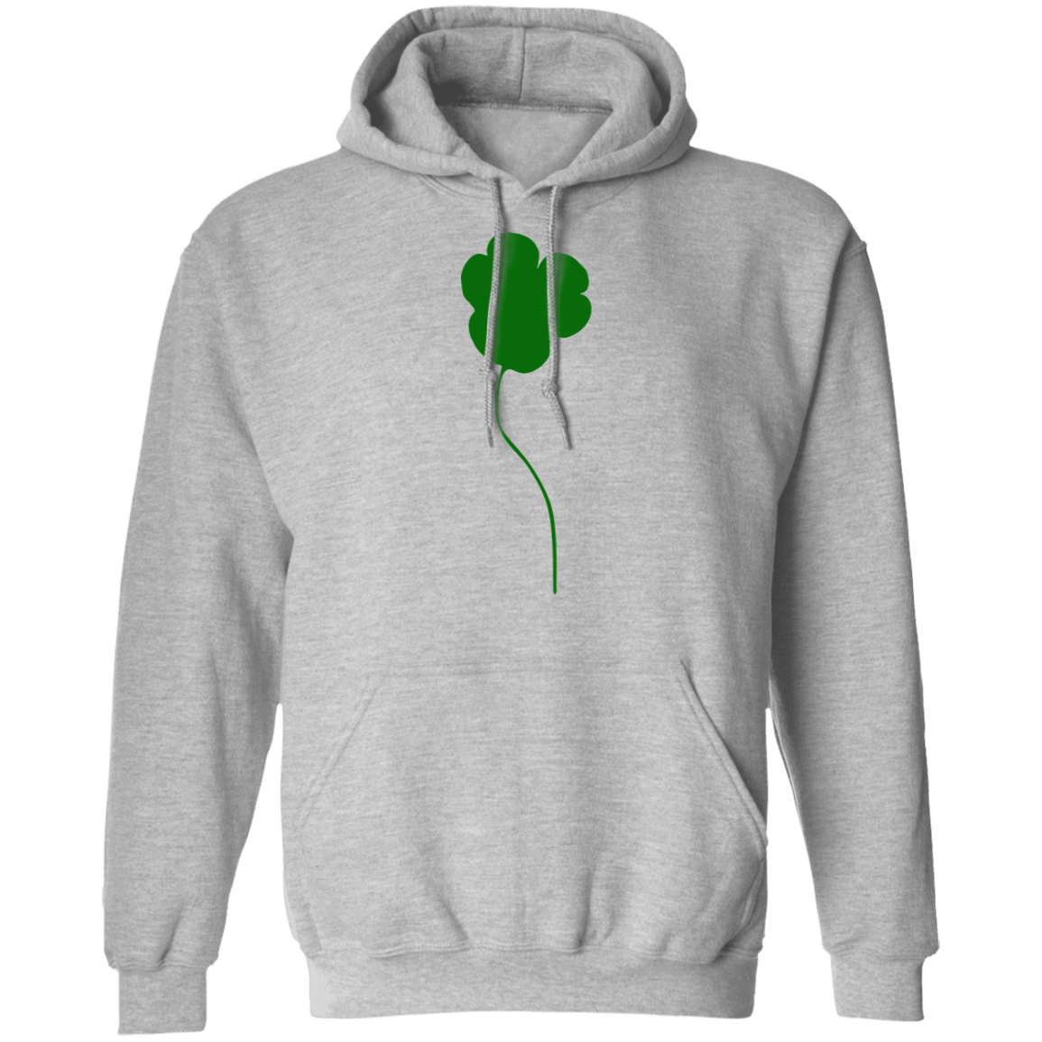 Green Leaf Pullover Hoodie