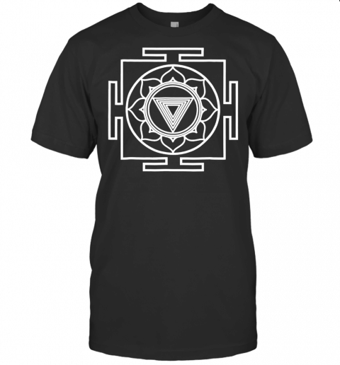 Hindu Kali Yantra Symbol Hinduism Yoga Eastern Art T Shirt