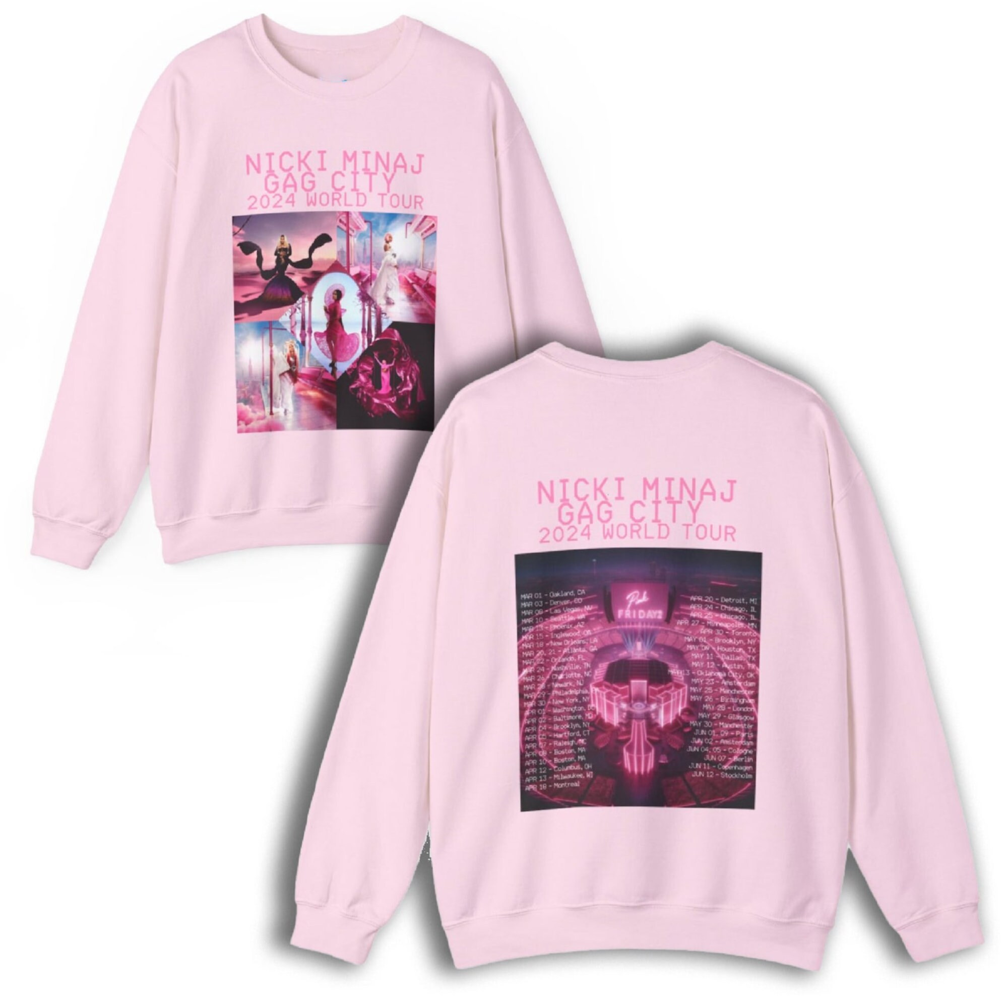 GAG CITY World Tour (Pink Friday 2 Nicki Minaj) Unisex Tshirt, Sweatshirt, hoodies 1690783527