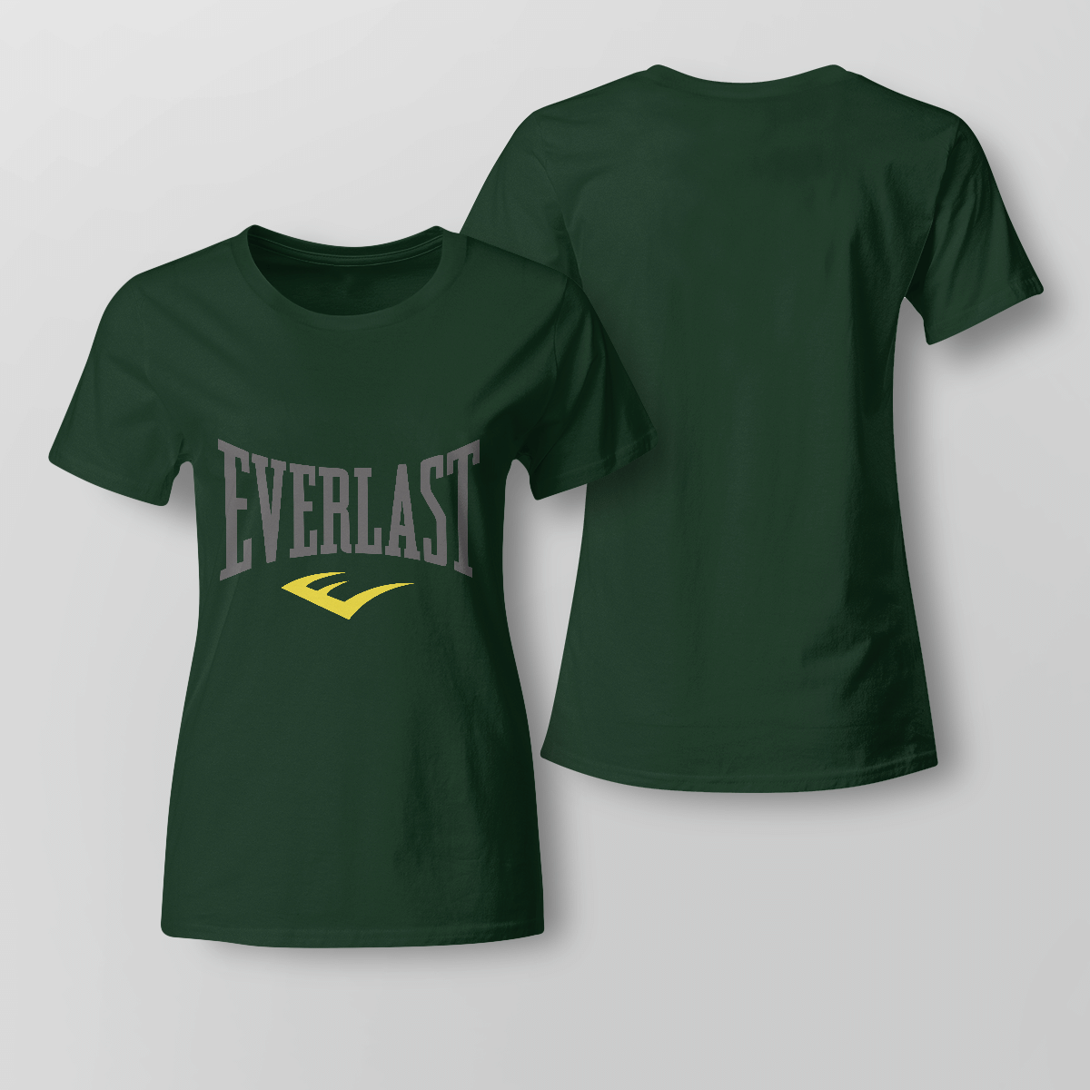 Tlmkki Mens Everlast Logo Ladies T-Shirt