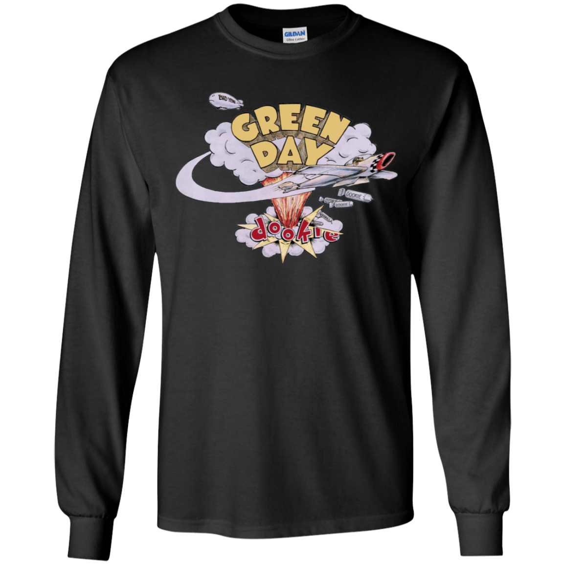 Hella Mega Tour Merch Dookie Vintage 1 Youth Ls T-Shirt