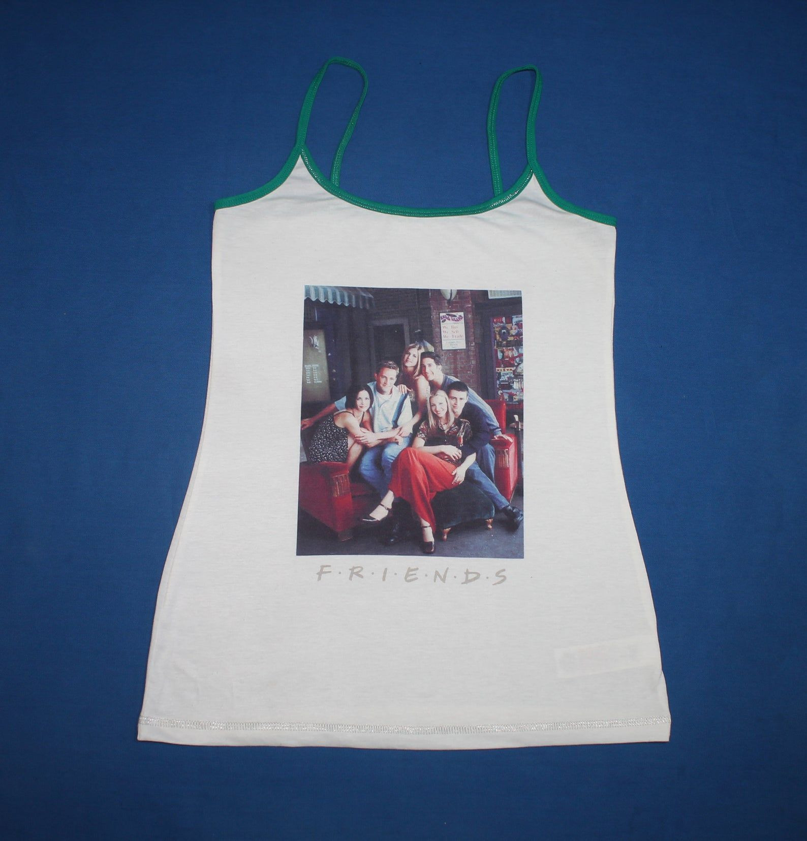 Friends Tank Top Shirt American Television Sitcom Shirt S