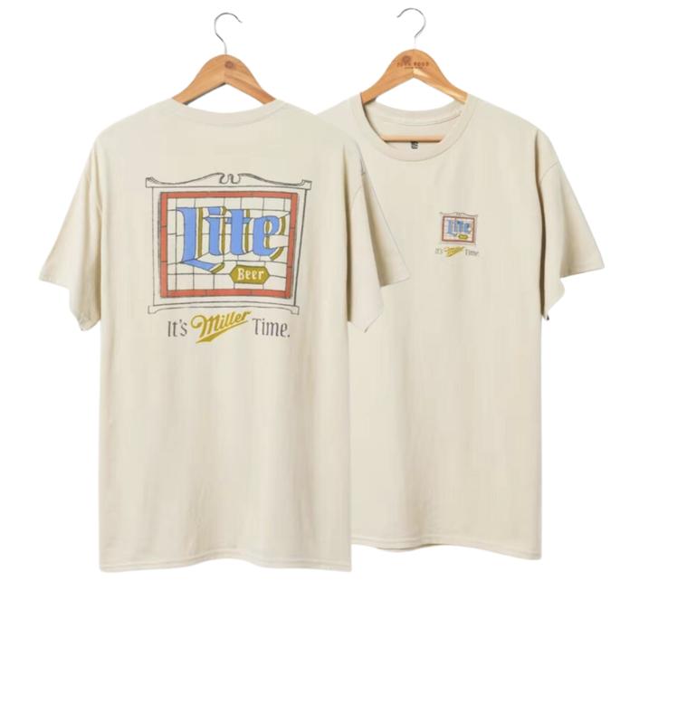 Miller Lite Stain Glass Tee