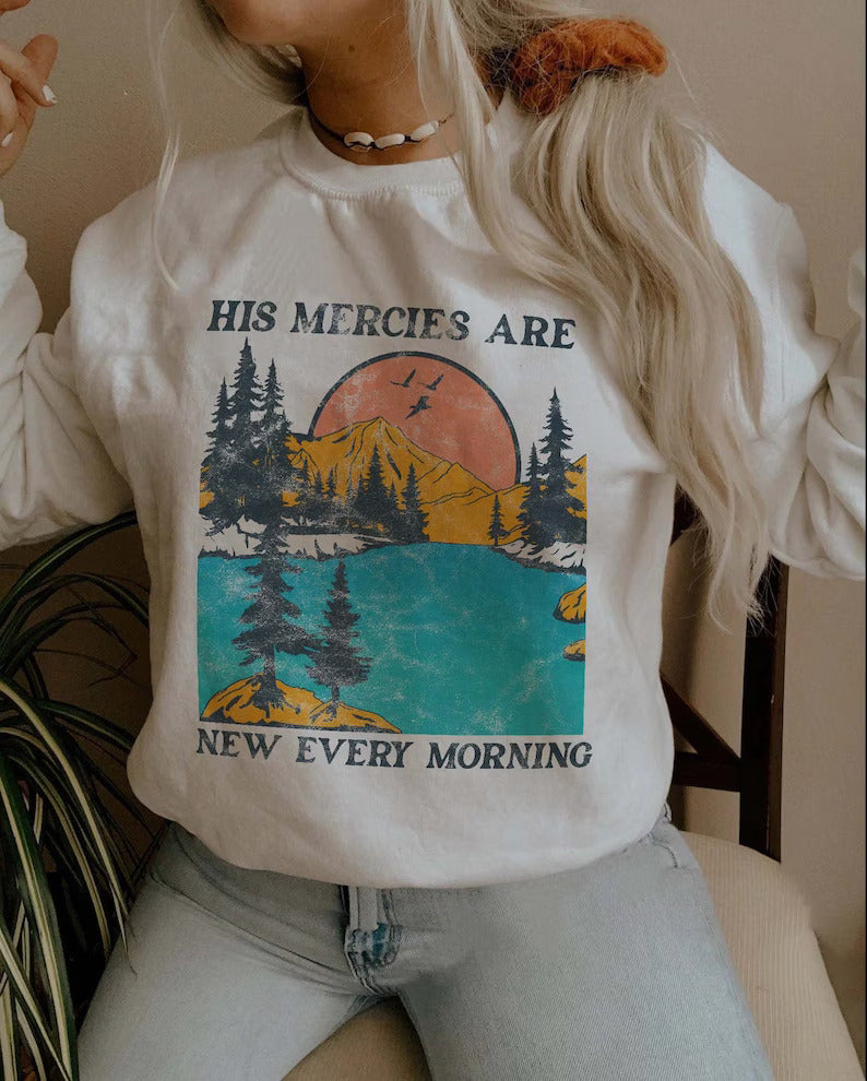 Faith Crewneck Aesthetic Sweatshirt