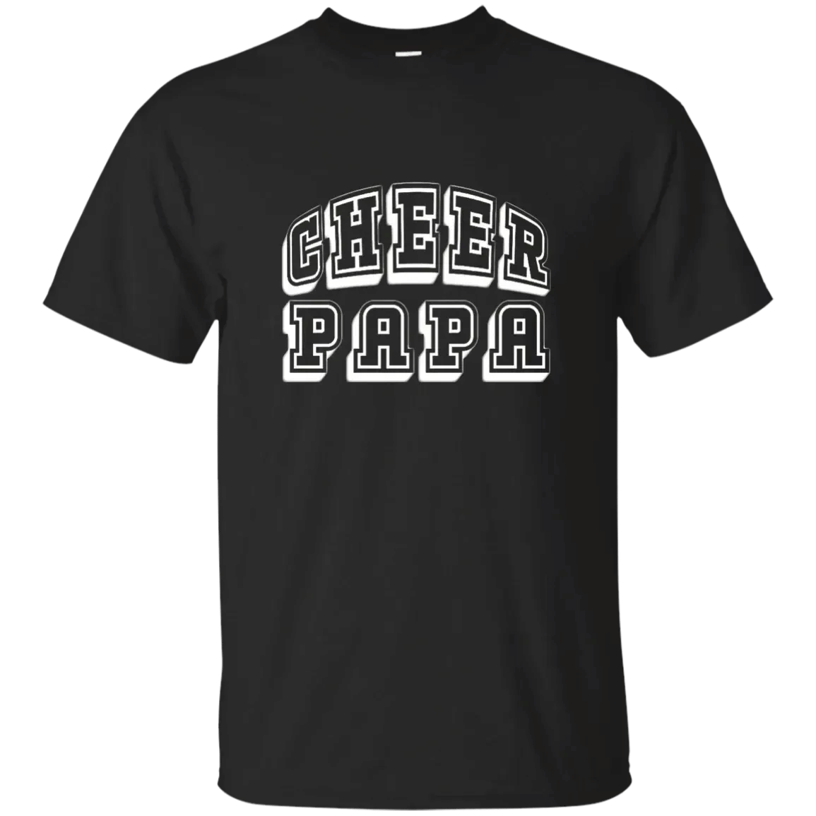 High Quality Cheer Papa T-Shirt Proud Cheerleader Grandpa Gift Idea Dad M/H/W