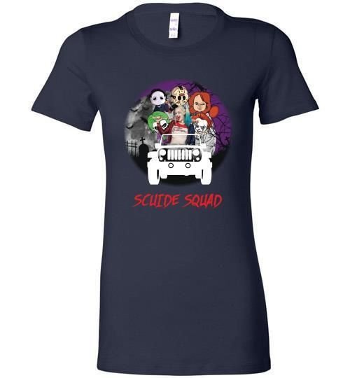 Horror Movies Suicide Squad Bella Ladies Tee